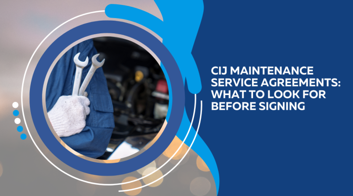 CIJ Maintenance Service Agreements